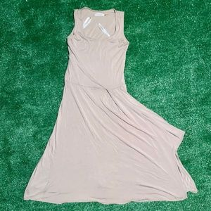 Calvin Klein Women's Maxi Dress Grey Size 2